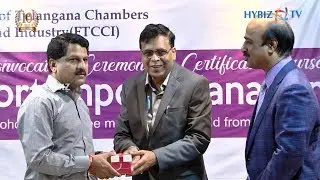 FTCCI, TSTPC Convocation Ceremony of Certificate Course in Export Import Management