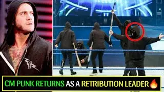 CM PUNK IS THE LEADER OF RETRIBUTION