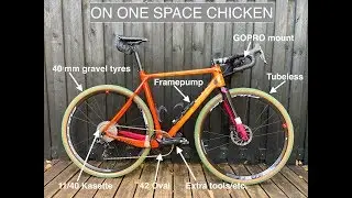 On One SpaceChicken, buildup for both Gravel and road!! 🚀 ONE BIKE DO IT ALL 😎