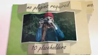 Old Photo Album After Effects Template