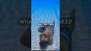 I'm sleeping (again) underwater, and without weights