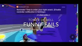 Tower of hell funny fails(with memes!)