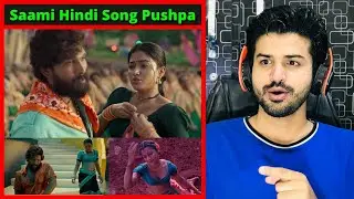 Saami Saami Hindi | Pushpa Songs | Allu Arjun, Rashmika Mandanna | Mounika Yadav | Sukumar REACTION