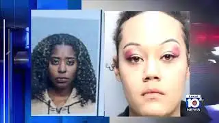 Two females arrested for stealing Christmas gifts from mail truck in Key Biscayne