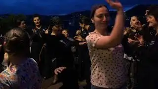 Casletila and Aznash from Georgia - after party in Saint-Etienne