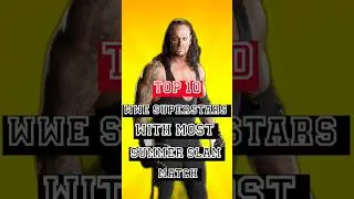 top 10 wwe superstars with most summer slam match #shorts #summerslam2025