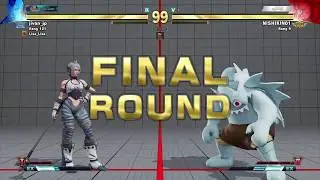 SFV AE : Jivan_jp (Falke) vs Nishikin (Blanka)