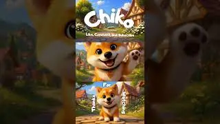 Hi! my name is Chiko! #animation #dog #shorts #foryou #trending