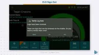 ELD Sign Out