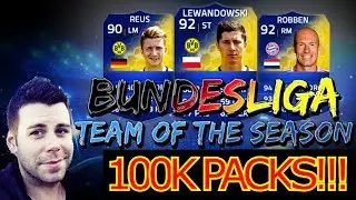 Bundesliga TOTS 100K Packs x2! OMG Dat TOTS Doe! - FIFA 14