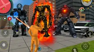 ROBOT WAR IN CITY!