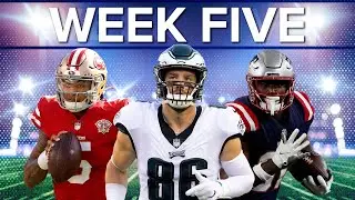 Fantasy Football: Week 5 Waiver Wire, Streamers, and Starts