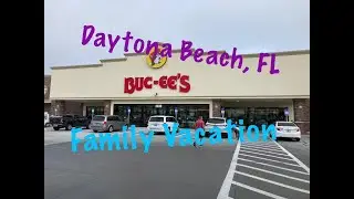 Family Vacation! First day in Daytona Beach, Florida. Buc-ee's, Bass Pro and beach tour! 12/31/2022