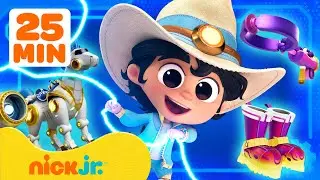 Kid Cowboy Coolest Tech Moments for 25 Minutes! | Nick Jr.