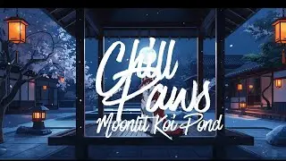 Chill Paws Moonlit Koi Pond