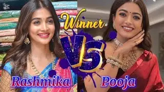 Pooja 🆚 Rashmika Top 10 highest grossing movies comparison video 