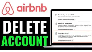How To Delete Airbnb Account On App 2025 | Permanently Close Airbnb Account (EASILY)