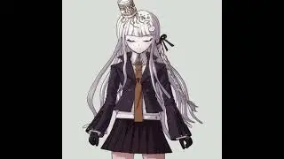 ~Test animation in After Effect~ ( kyoko closes her eyes )