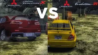 Lancer Evolution VI vs Lancer Evolution X: The EPIC Showdown | NFS MW 2025