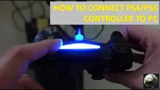How To: Connect PS4 & PS5 Controller To PC (Wired & Bluetooth)