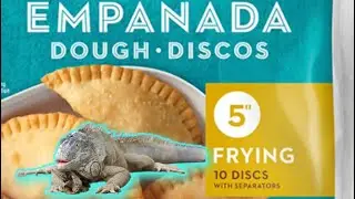 How to make empanadas. Iguana style