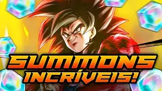 FECHANDO O ANO COM CHAVE DE OURO!? SUMMONS NO GOKU SSJ4 ULTRA!