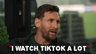 THIS IS THE BEST MESSI INTERVIEW | Messi watches AI TikToks, Antonela, River Plate, World Cup...