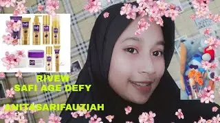 RIVIEW TERBAIK || SAFI AGE DEFY || TUTORIAL.