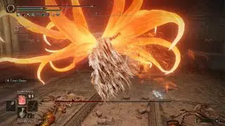 ELDEN RING - Godskin Duo vs. Scarlet Aeonia Incantation