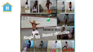 18 Single Leg Stance Activities for Kids & Toddlers | Gross Motor Skills | Physical Play | EYFS