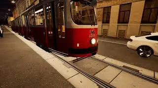 Tramsim. Vienna. Route: Depot-Stefan Fadinger Platz. Tram: E2.