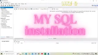 Installation of MySQL 8.035 version in window  operating system.
