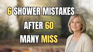 6 Shower Hygiene Mistakes After 60 (Quiet Damage Builds)