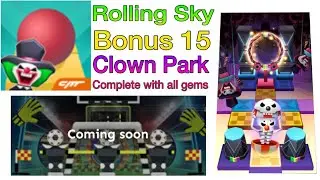 Rolling Sky - Clown Park - All Gems