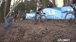 Fan Collides With Racers In Overijse
