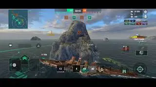 Wow blitz : vulkan cruiser its a sharnhorst/gneisenau on steroids part1 (the first try ) 