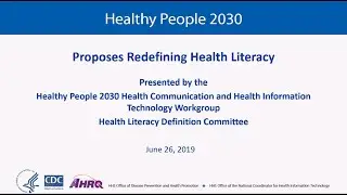 Healthy People 2030 Video