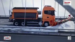 Bucher Assist: The most advanced snow plough and salt spreader technology