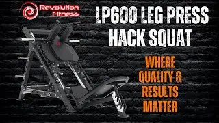 REVOLUTION FITNESS LP600 LEG PRESS HACK SQUAT