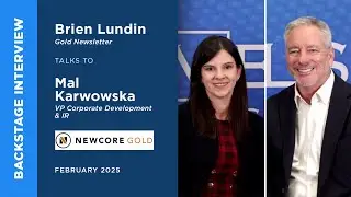 Mal Karwowska of Newcore Gold Ltd. talks to Brien Lundin at Metals Investor Forum | March 2025