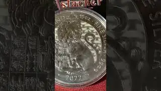 Lion of England 2022, 10 oz Ag,  Royal Tudor Beasts Series, Royal Mint 🇬🇧
