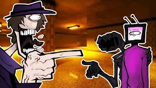 Тупой, плохой и чудаковатый \\ 2 Roblox Backrooms Games