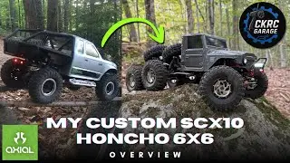 Обзор моего Custom Axial SCX10 6x6