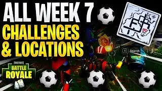 ALL WEEK 7 CHALLENGES! PLEASANT PARK TREASURE MAP! SCORE A GOAL DIFFERENT PITCHES! (Battle Royale)