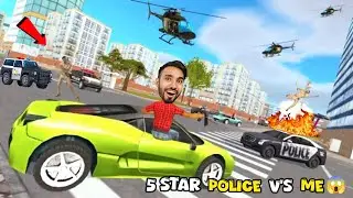 Can I Survive 5 Star Police In Vegas Crime Simulator 😱 Tabahi Machari 😈 Laiba Op Gaming 😆