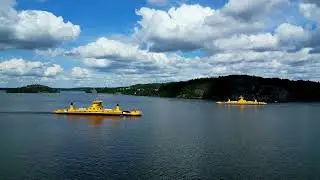 Slagsta Marina Stockholm Sweden 4K Chill music video by DJI Mini 3 PRO