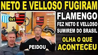 FLAMENGO FEZ NETO E VELLOSO FUGIREM DO PROGRAMA OS DONOS DA BOLA AP&Oacute;S ELIMINAR O RACING! ARREGARAM!