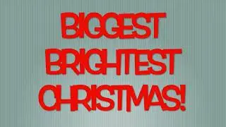 BIGGEST BRIGHTEST CHRISTMAS LYRIC VIDEO - from An Unplugged Christmas kids musical