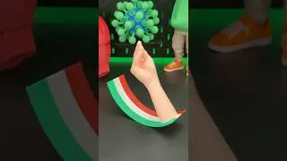 3D Printed Swinging Italian Hand Gesture  #3dprinting #timelapse #bambulab #italian