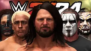 Can I Defeat 10 TNA Legends In a Row with AJ Styles in WWE 2K24?